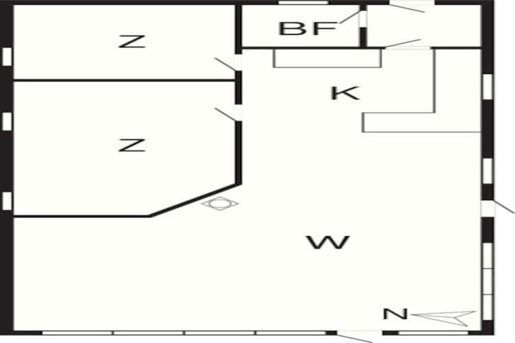 6 Person Holiday Home In Nibe Εξωτερικό φωτογραφία